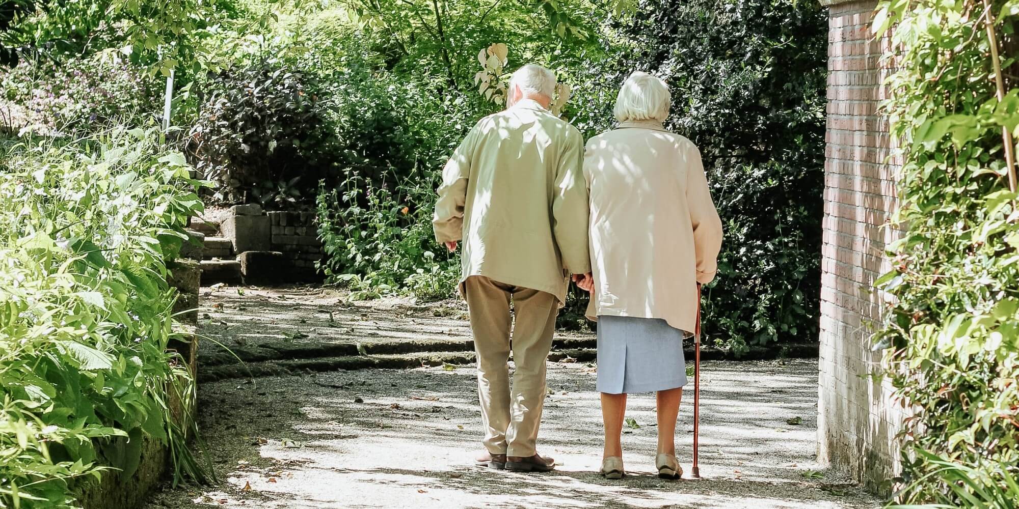 seniors walking