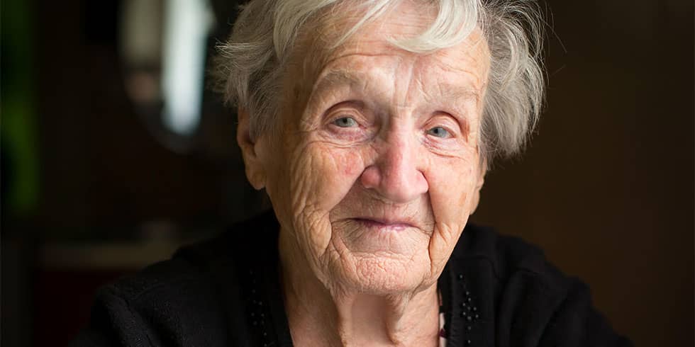 Elderly woman